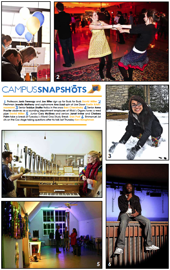 Campus Snapshots 02-18-10
