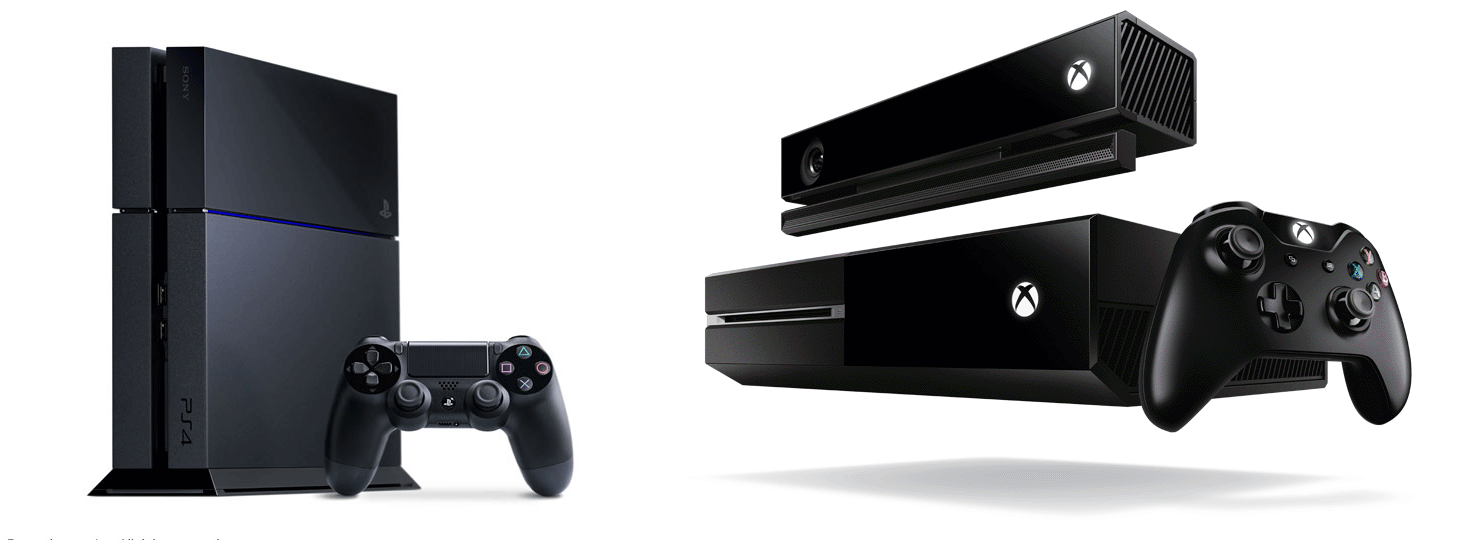 playstation and xbox console