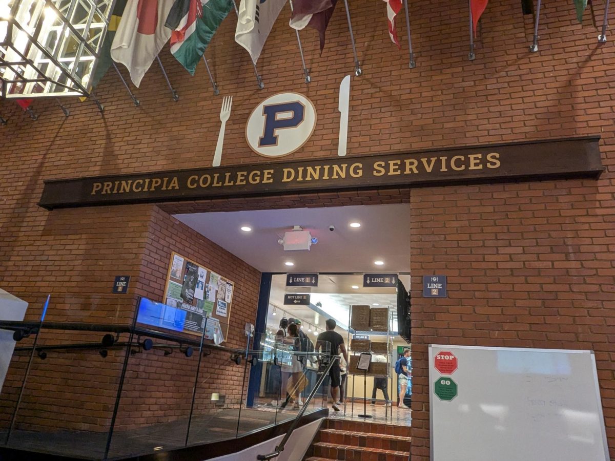 Dining Services staff updated their sign as you enter the scramble room. 